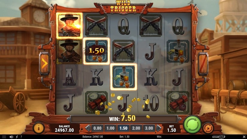 Wild Trigger slot screen 2