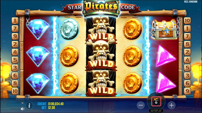 Star Pirates Code slot screen 4