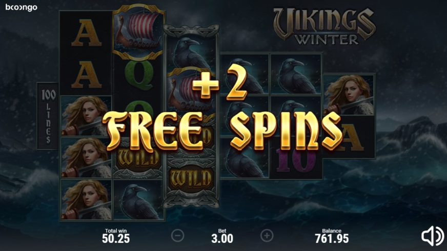 Vikings Winter slot screen 5