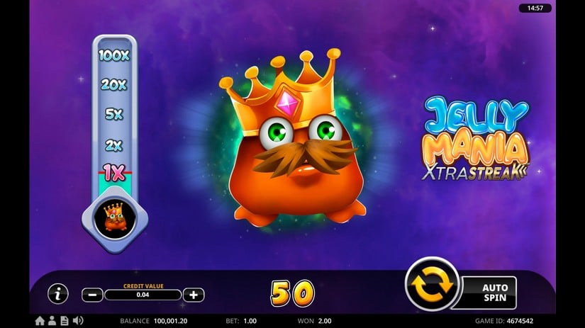 Jelly Mania XtraStreak slot screen 2