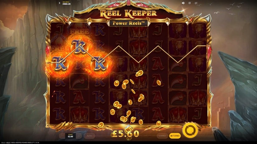 Reel Keeper Power Reels slot screen 2