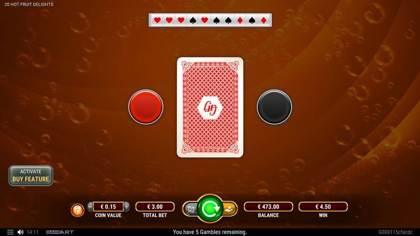 20 Hot Fruit Delights slot screen 3