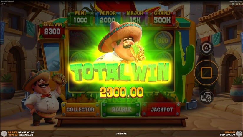 Diego’s Spicy Truck slot screen 5