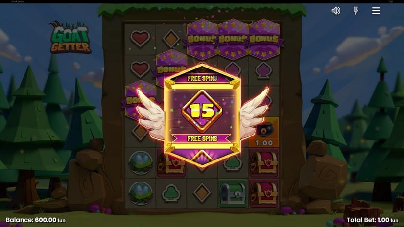 Goat Getter slot screen 3