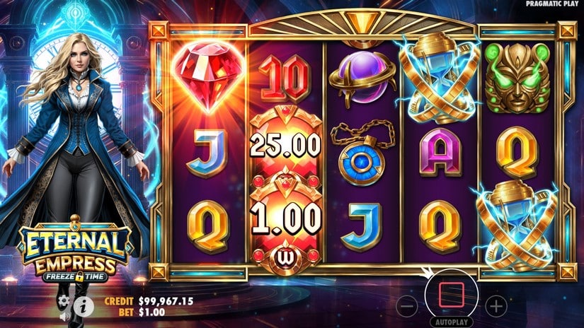 Eternal Empress – Freeze Time slot screen 2