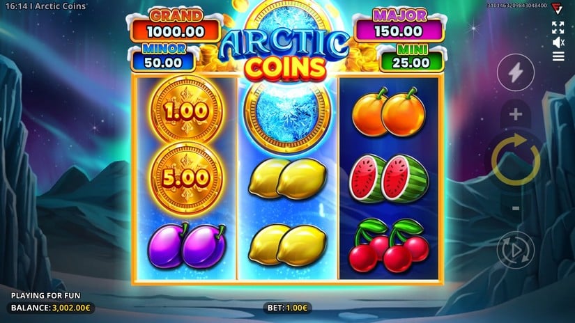 Arctic Coins: Running Wins slot screen 3