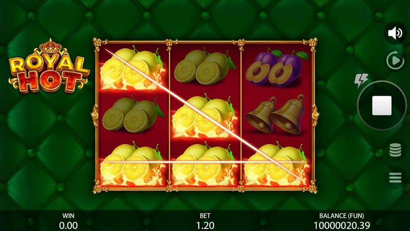 Royal Hot slot screen 3