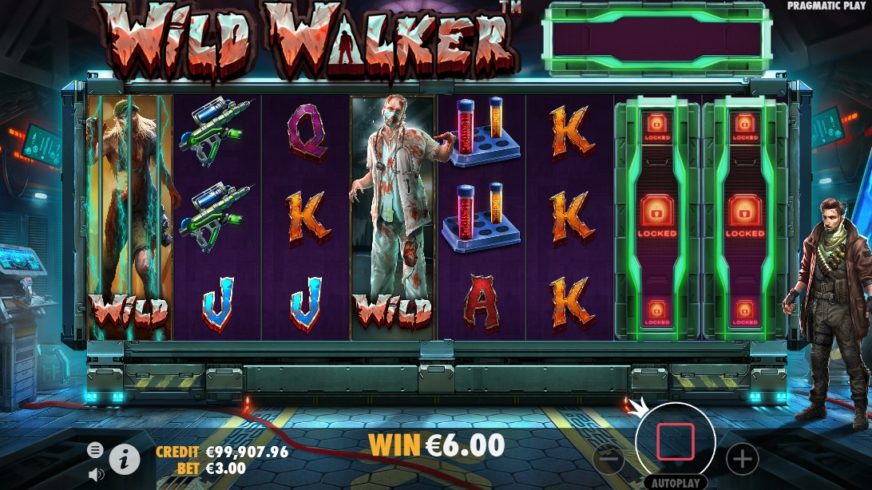 Wild Walker slot screen 3