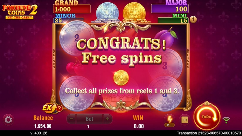 Fortune Coins 2 slot screen 4