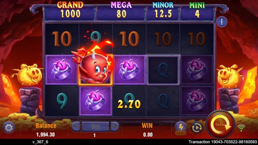 Devil Fire Twins slot screen 2