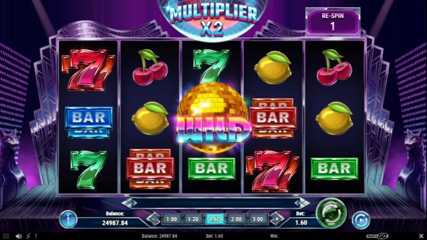 Disco Diamonds slot screen 2