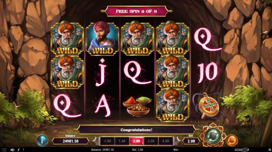 Fortunes of Alibaba slot screen 6