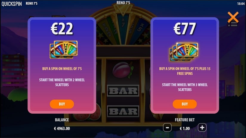 Reno 7s slot screen 5