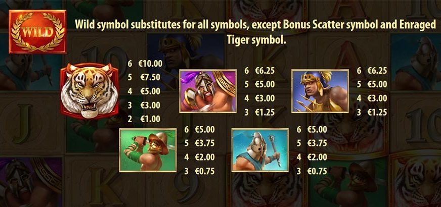 Tiger’s Glory slot screen 2