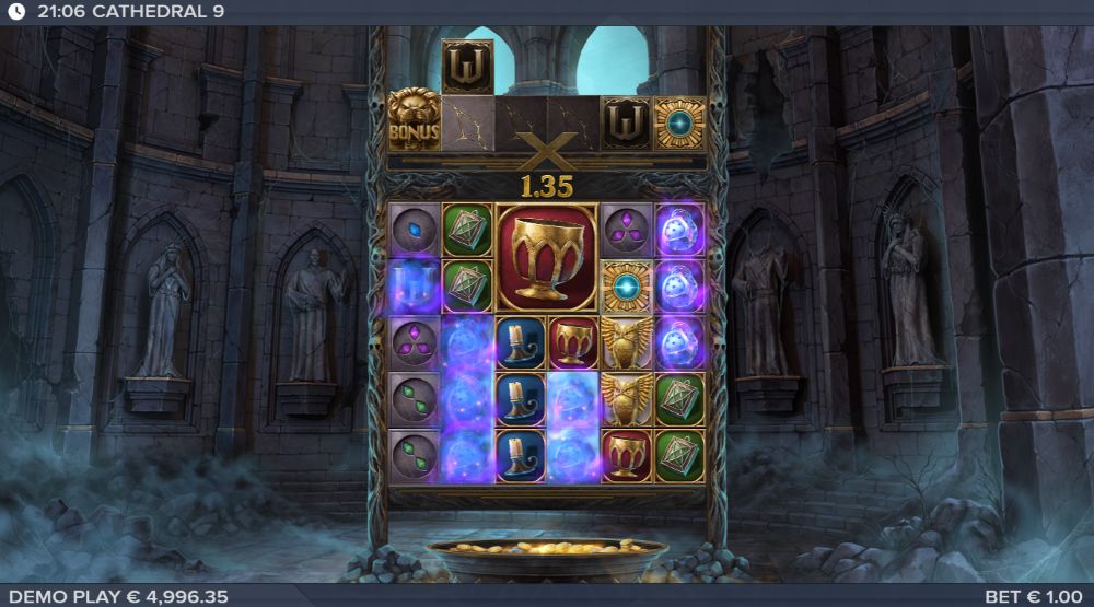 Cathedral 9 slot demo