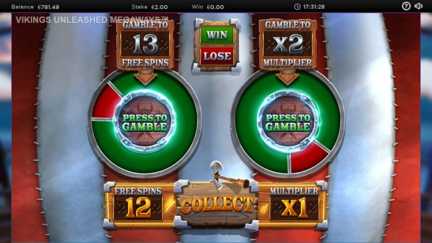 Vikings Unleashed Megaways slot screen 3
