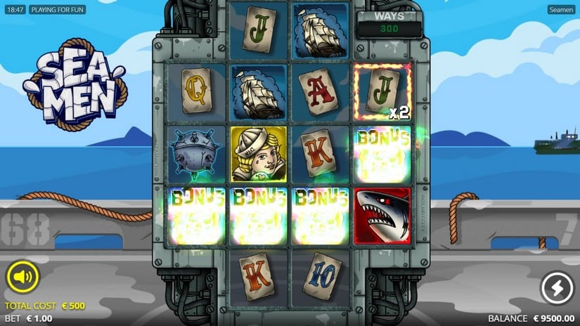 Seamen slot screen 2
