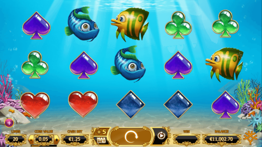 Golden Fish Tank slot screen 1