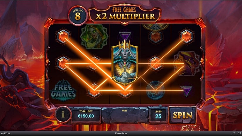 Kingdoms Rise Legion Uprising slot screen 4