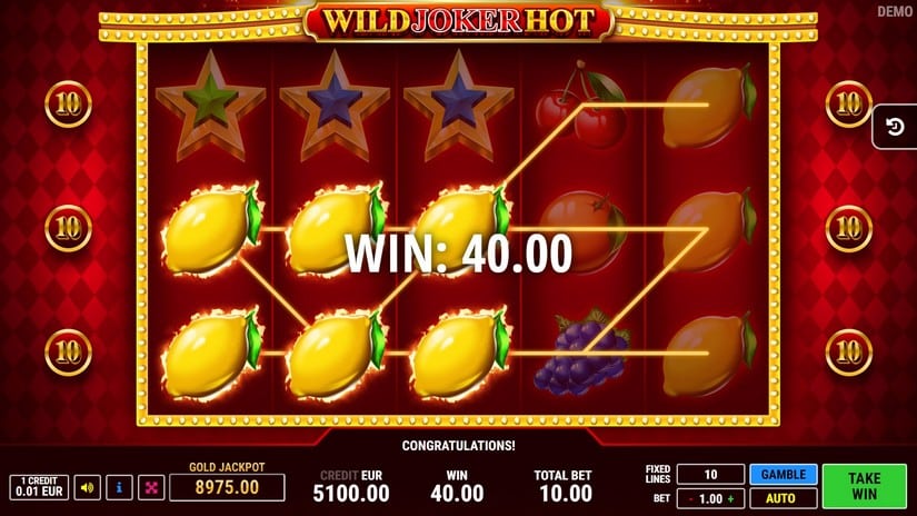 Wild Joker Hot slot screen 4