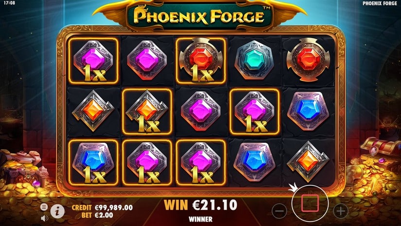 Phoenix Forge slot screen 4