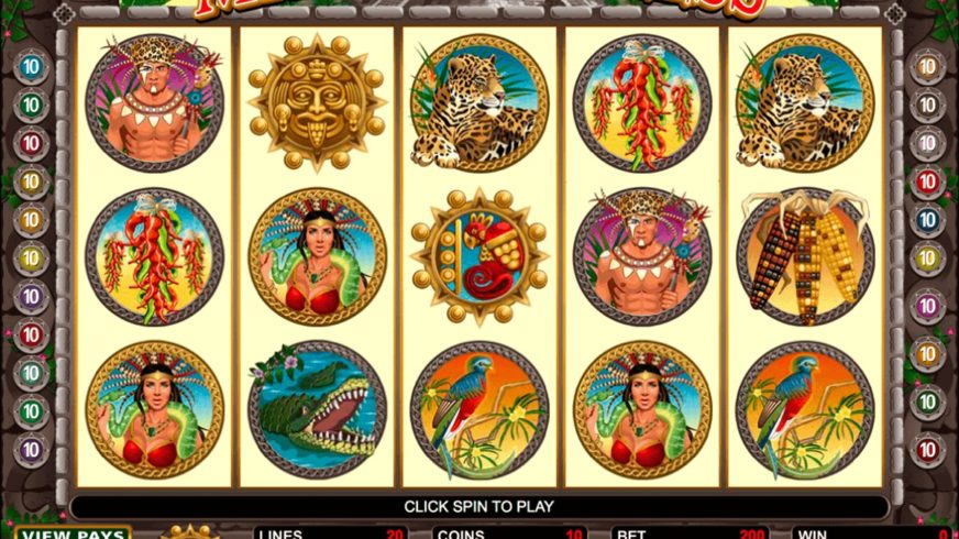 Mayan Princess slot screen 1