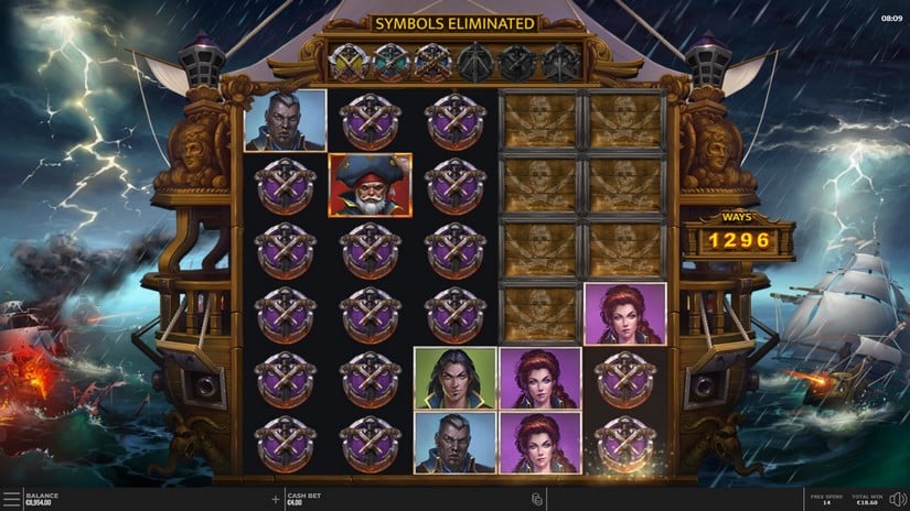 Cannonade! slot screen 7