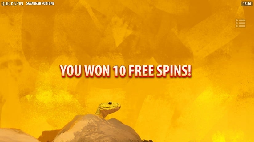 Savannah Fortune slot screen 3