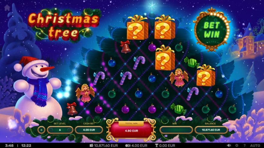 Christmas Tree slot screen 2