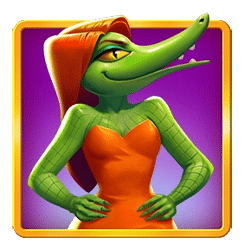 Wild Symbol of Glamour Crocodile Slot