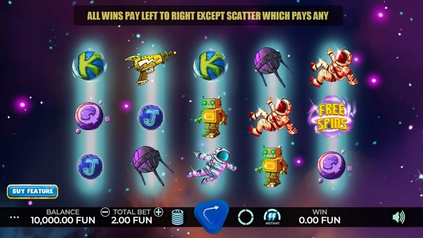 Astro Wild slot screen 1
