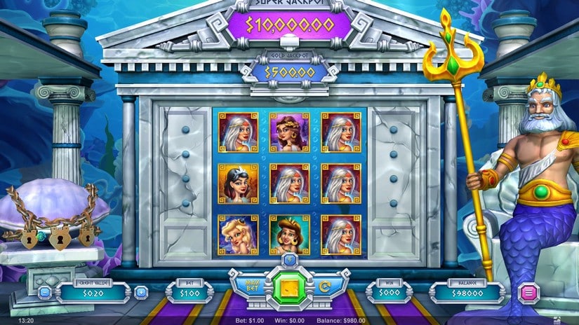 Triton’s Secret slot screen 3