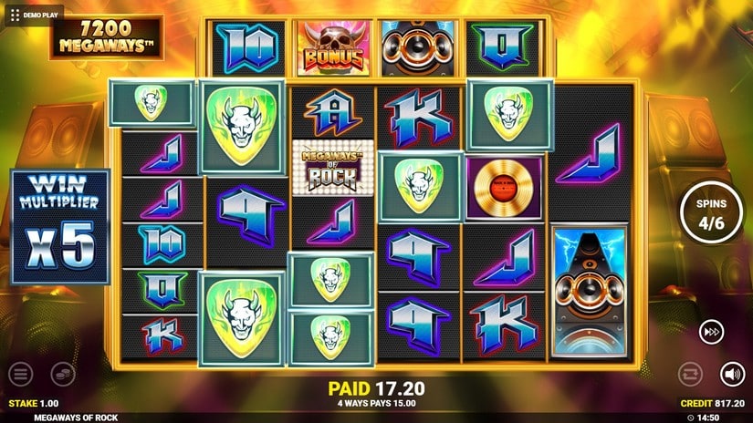 Megaways of Rock slot screen 5