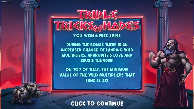 Divine Drop slot screen 3