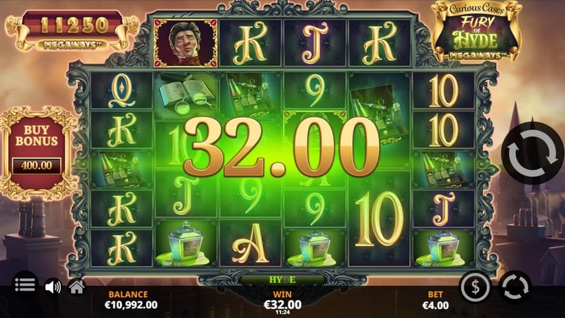 Fury of Hyde Megaways slot screen 3