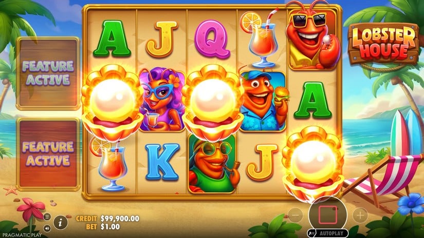 Lobster House slot screen 2