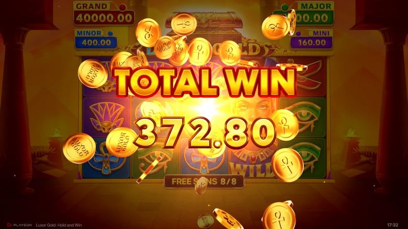 Luxor Gold: Hold and Win slot screen 10