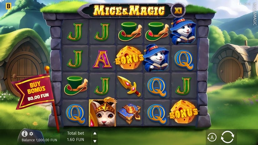 Mice & Magic Wonder Spin slot screen 1