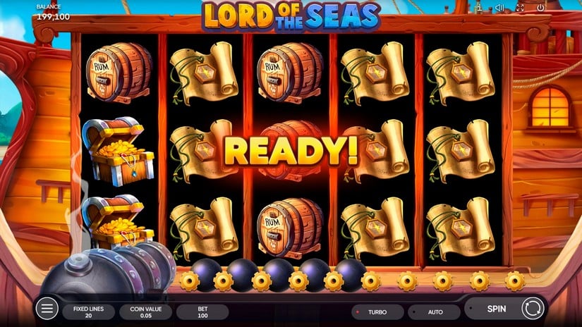 Lord Of The Seas slot screen 2