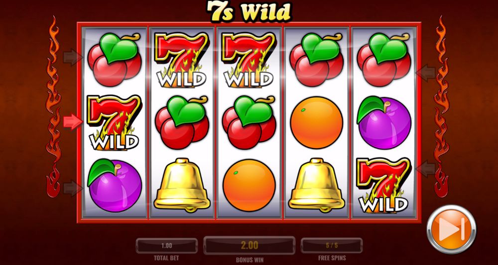 7s Wild slot features