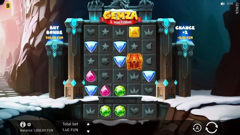 Gemza slot screen 1
