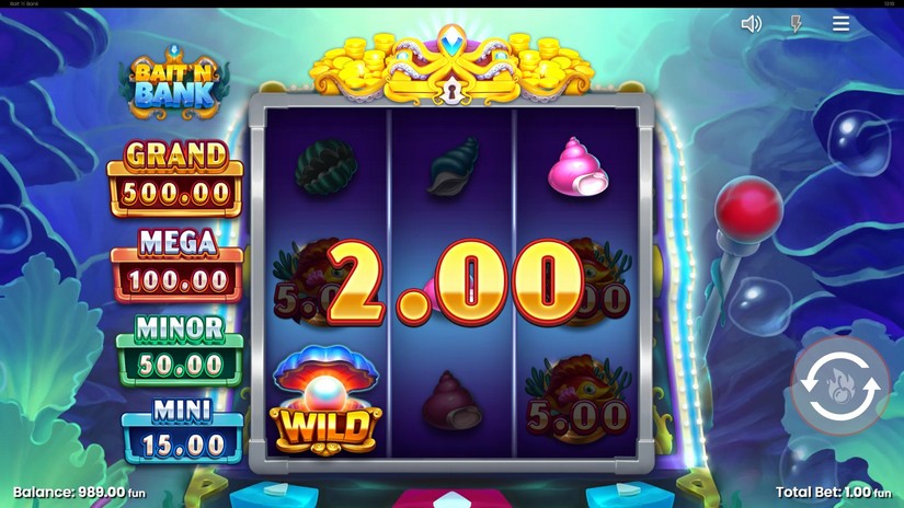 Bait ‘n’ Bank slot screen 4