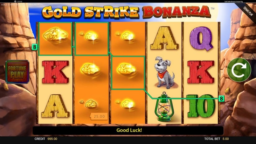 Gold Strike Bonanza Fortune Play slot screen 1