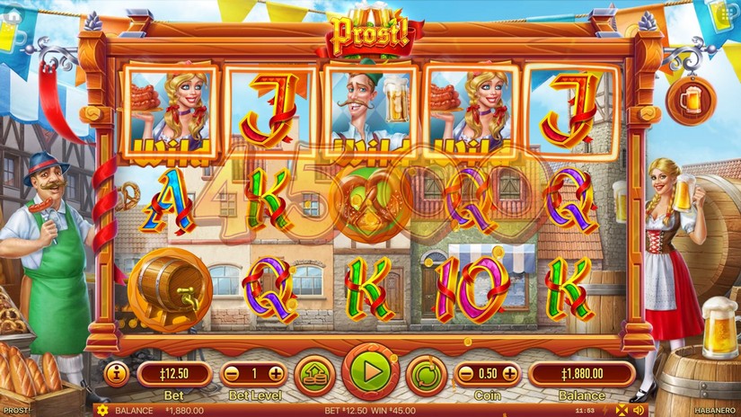 Prost! slot screen 4