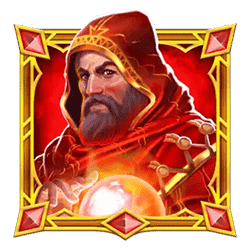 Wild Symbol of Mega Fire Blaze: 3 Wizards Slot