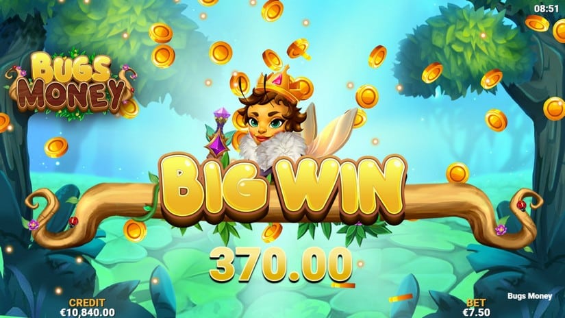 Bugs Money slot screen 7
