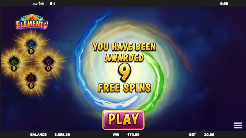 Elemento slot screen 5