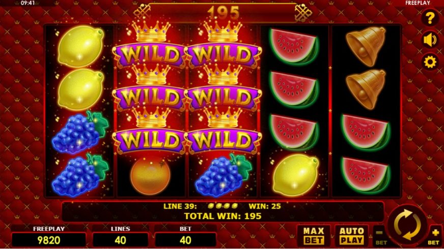 Grand Fruits slot screen 4