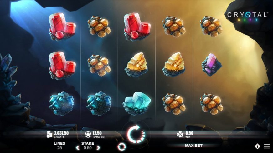 Crystal Rift slot screen 1