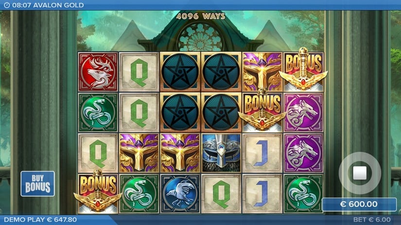 Avalon Gold slot screen 5